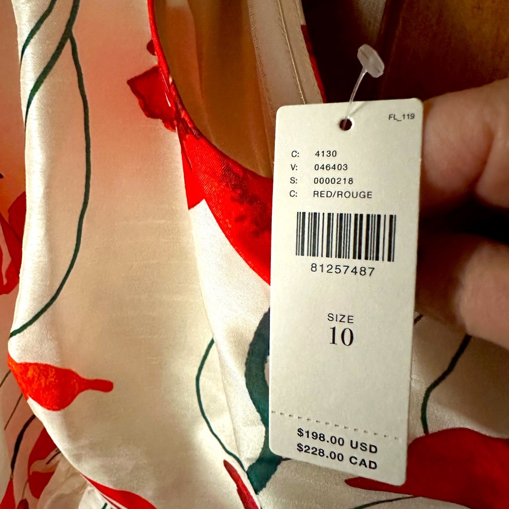 Anthropologie Hutch one shoulder peplum dress. Size 10. Gorgeous silk fabric